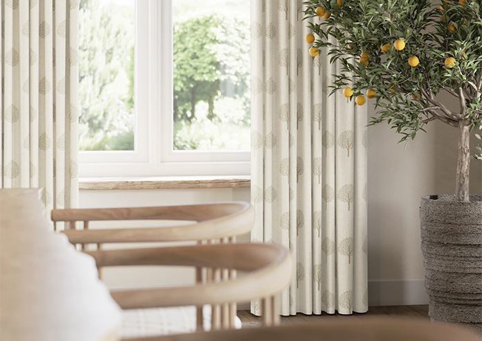 Emily Bond Yew Tree, Linen - Made to Measure Curtains - Image 5